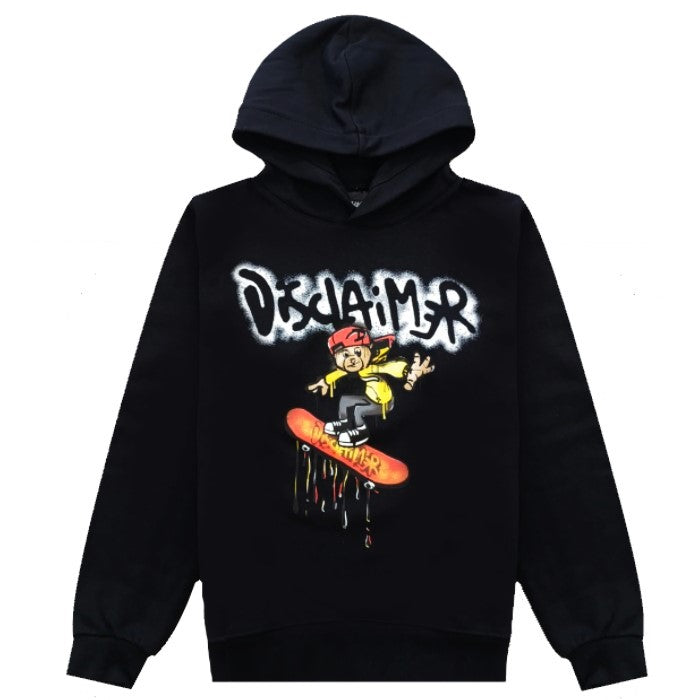 Disclaimer Skate Bear Hoodie Junior