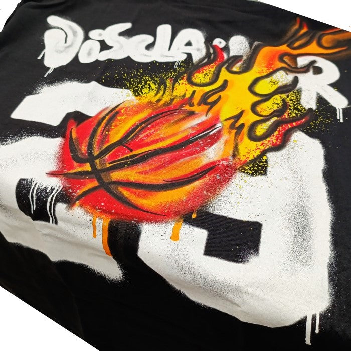 Disclaimer Retro Logo Flame Basket Junior