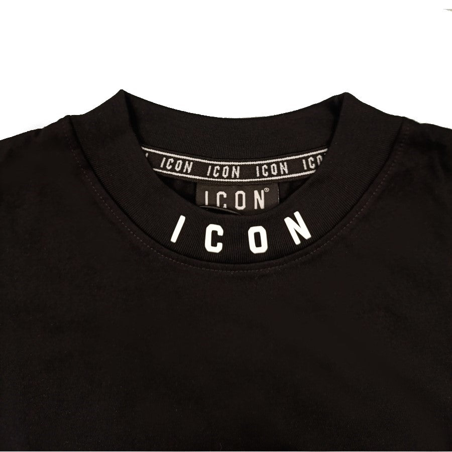 Icon Logo Neck T-Shirt Uomo