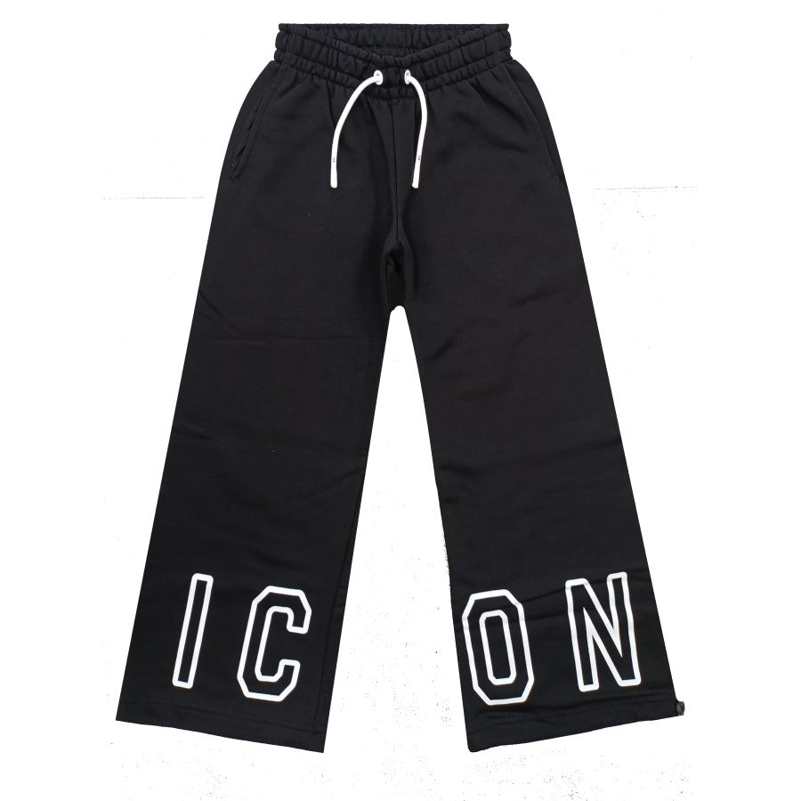 Icon BaseLine Logo Wide Leg Jogger Junior