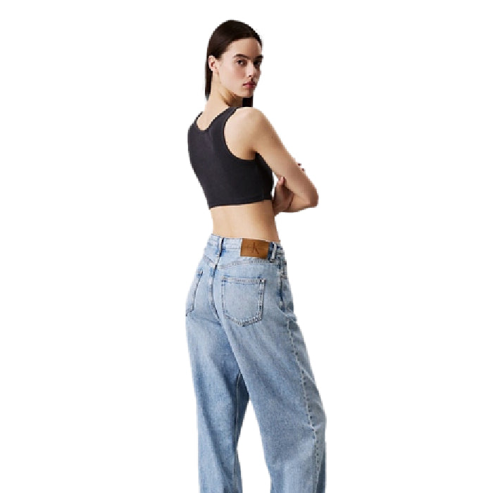 Calvin Klein Top a costine Donna