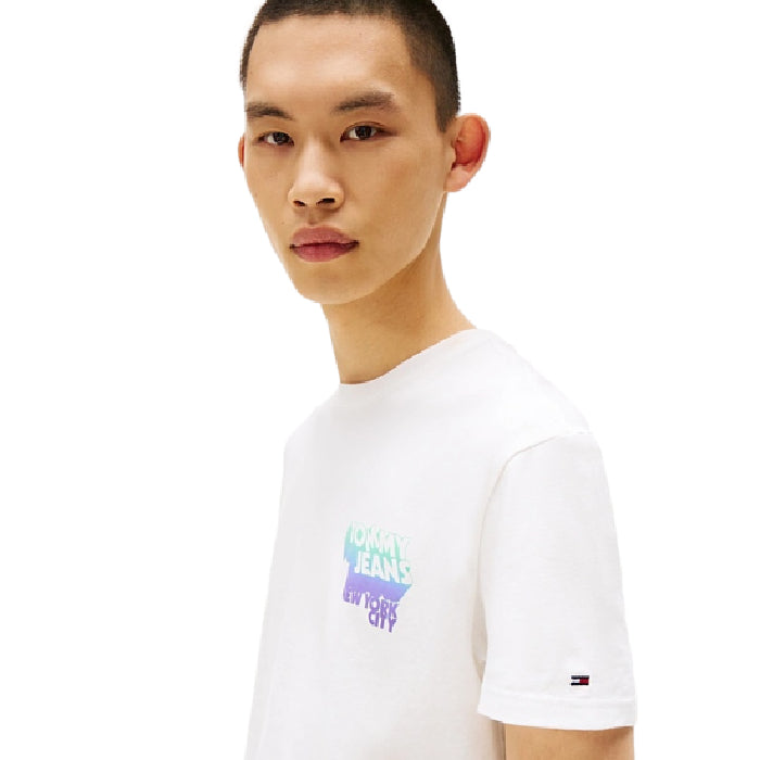 Tommy Hilfiger T-shirt con logo 3D