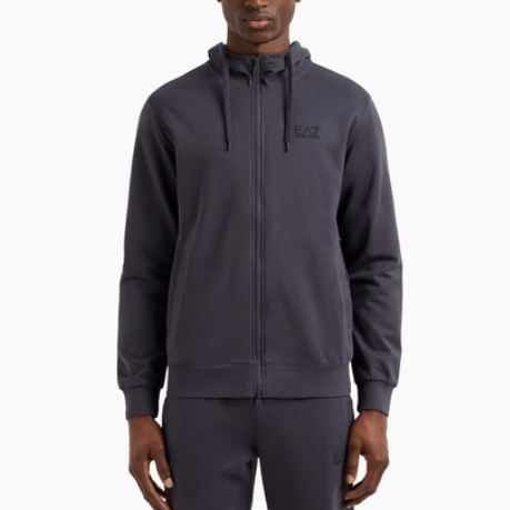 EA7 Core Identity Full Zip Hoodie Uomo