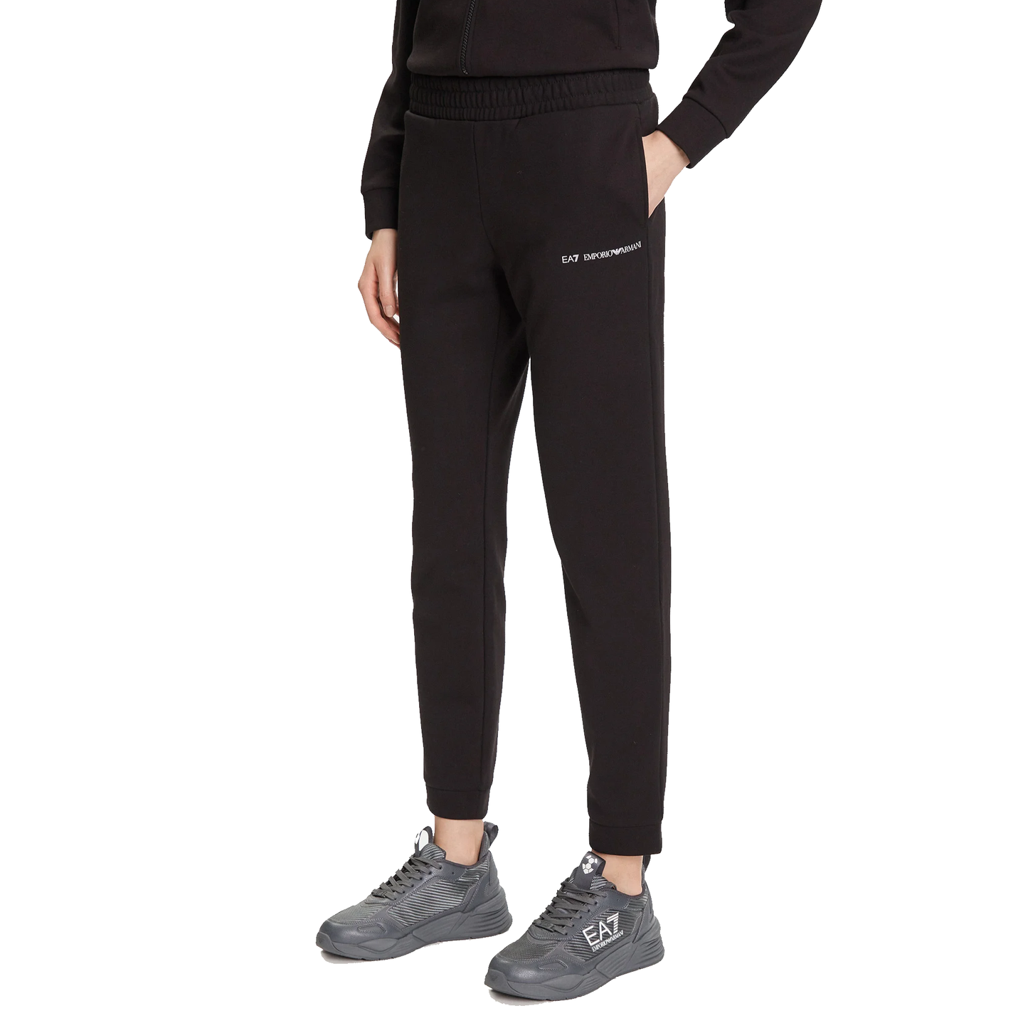 EA7 Essential Suit Full Zip Hoodie Donna