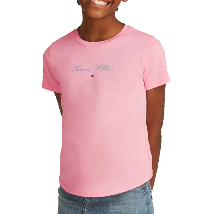 Tommy Jeans Glitter Logo T-Shirt Junior