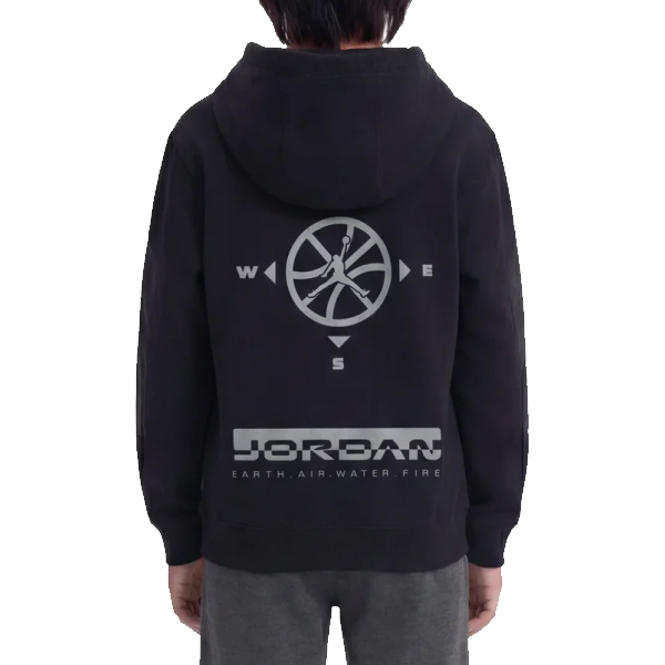 Jordan Retro Logo Hoodie Junior
