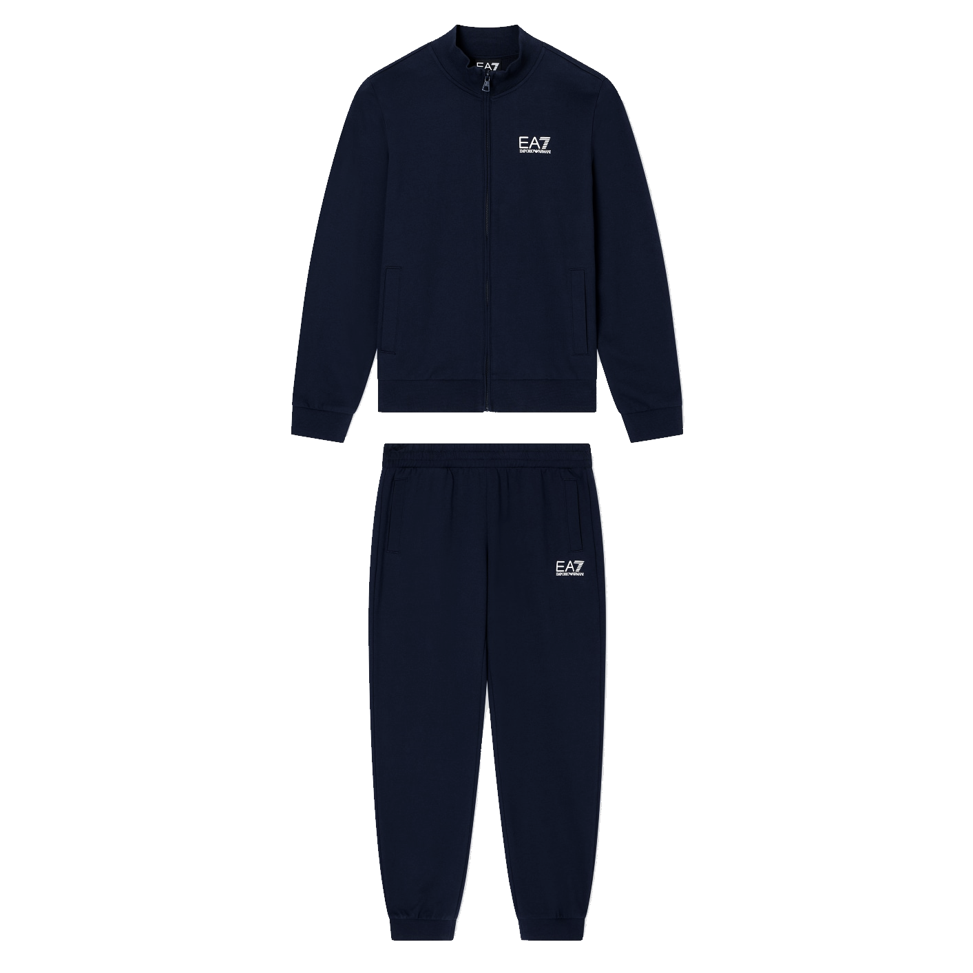 EA7 Set 2 Pk Jogger e Full Zip Crew Junior