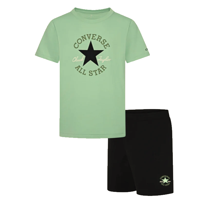 Converse Set 2 Pack T-Shirt e Shorts Junior