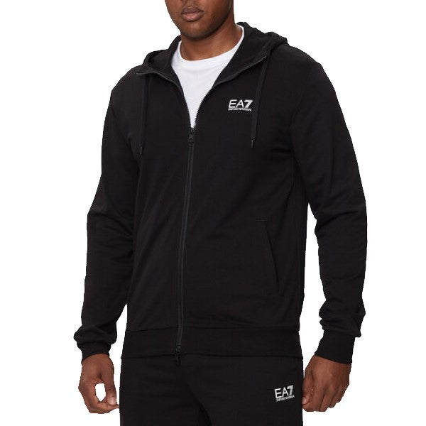 EA7 Core Identity Full Zip Hoodie Uomo
