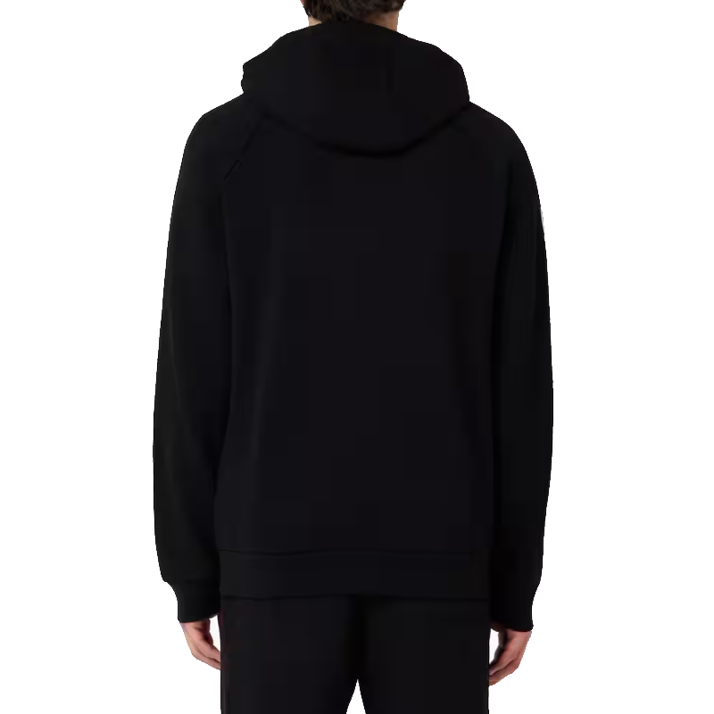 EA7 Logo Series Full Zip Hoodie Uomo