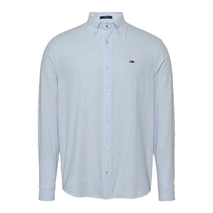 Tommy Jeans Linen Blend Shirt Uomo