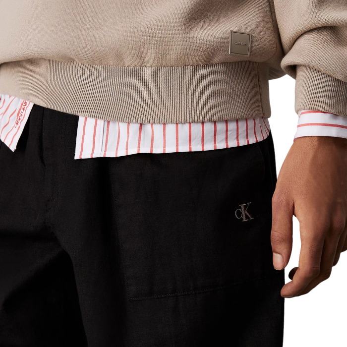 Calvin Klein Jeans Linen Pants Uomo