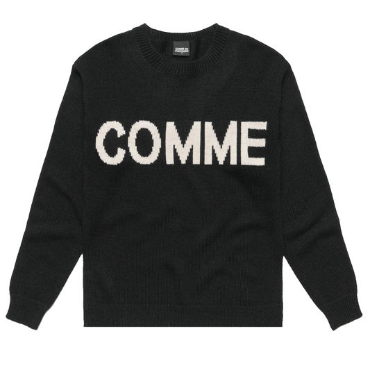 Comme Des Fuckdown Logo Sweater Uomo