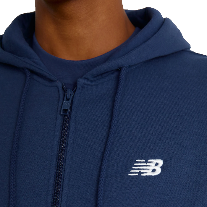 New Balance Essential Logo Full Zip Hoodie Uomo