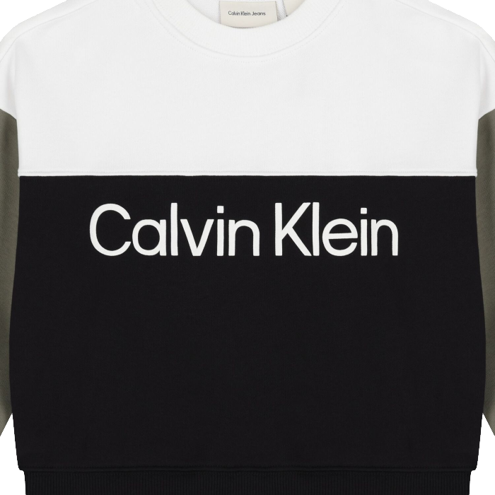 Calvin Klein Jeans Blocking Crew Junior