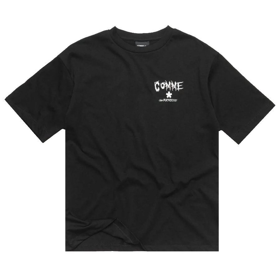 Comme Des Fuckdown Retro Logo T-Shirt Uomo
