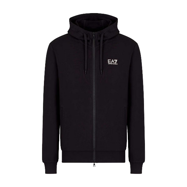 EA7 Core Identity Full Zip Hoodie Uomo