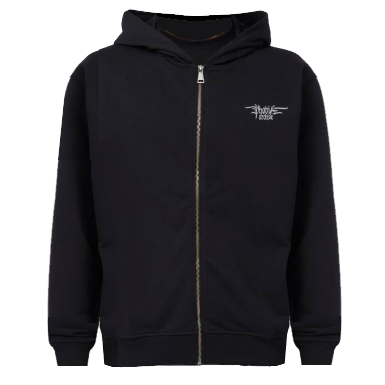 Phobia Archive Retro Logo Full Zip Hoodie Junior