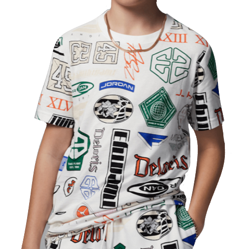Jordan All Over Print T-Shirt Junior