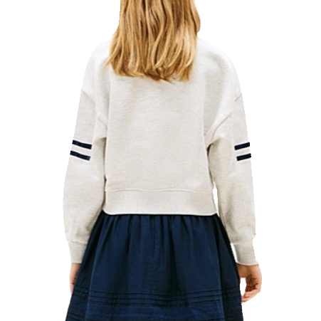 Tommy Jeans Satin Applique Crew Junior