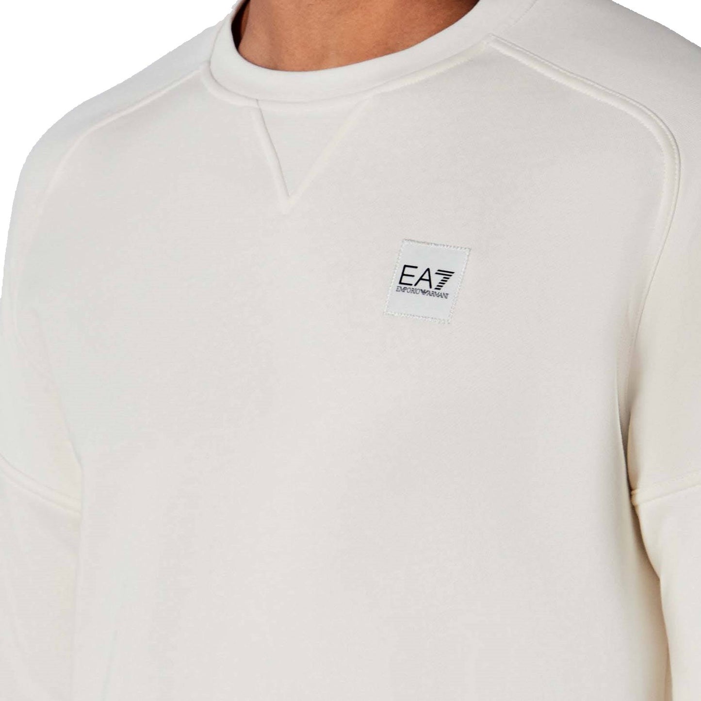 EA7 Visibility Retro Logo Crew Uomo