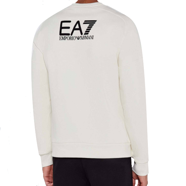 EA7 Visibility Retro Logo Crew Uomo