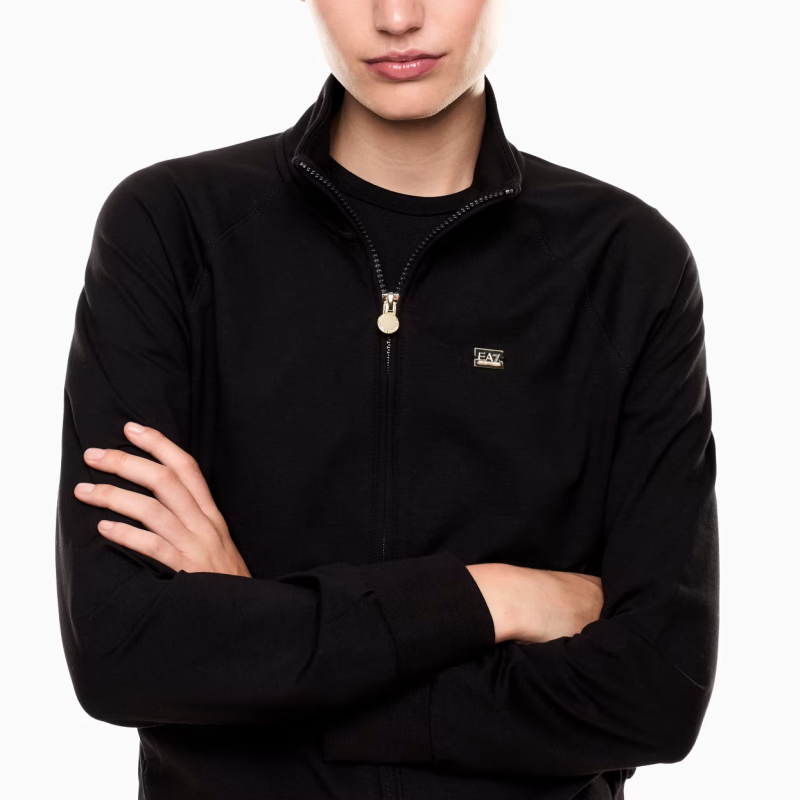 EA7 Core Full Zip Hoodie Donna
