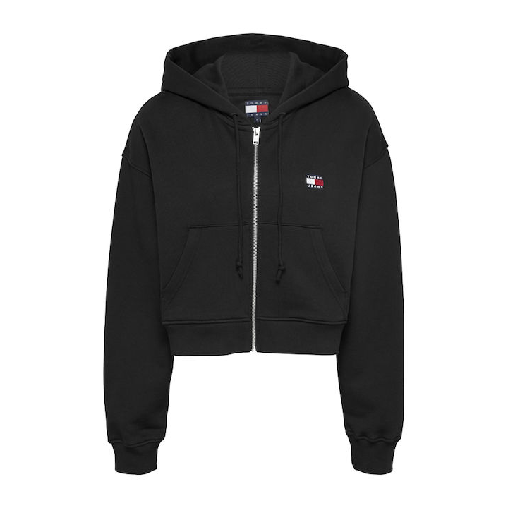 Tommy Jeans Boxy Crop Hoodie Donna
