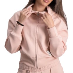 Calvin Klein Jeans Girls Active Zip Through Hoodie Pink IG0IG01869-TQ6