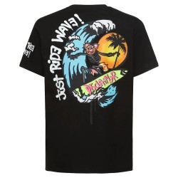 T-shirt Disclaimer Surf Black