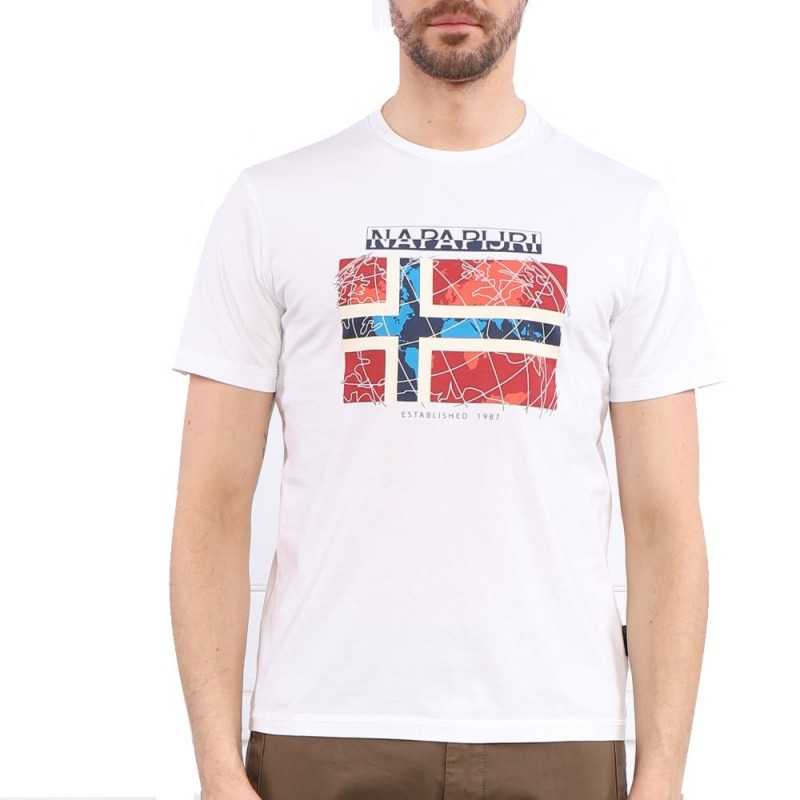 Napapijri T-shirt S-Guiro White NP0A4H220021