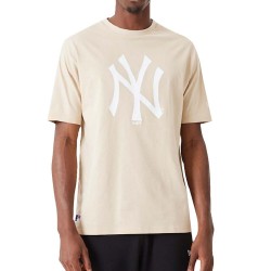 New Era T-Shirt New York Cream 60332281