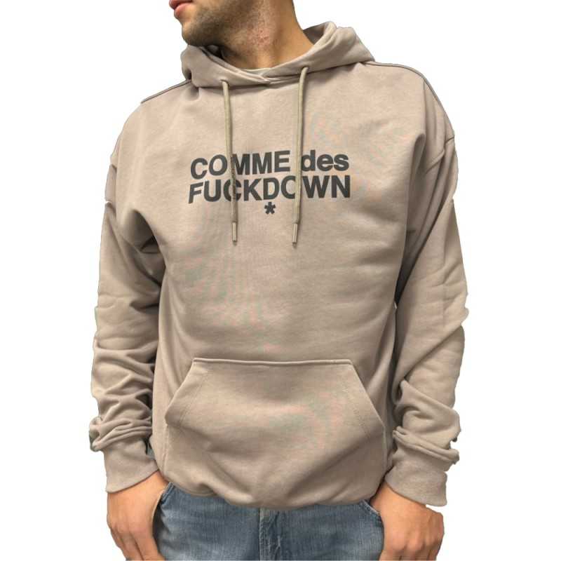 Comme Des Fuckdown Hoodie Classic Camel CDFU2109