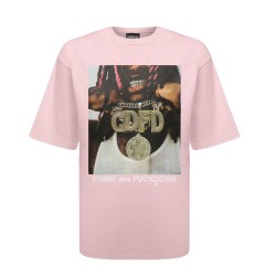Comme Des Fuckdown T-Shirt CDFD Trap Pink CDFU2449