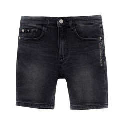 Calvin Klein Jeans Denim Short Washed Black Junior