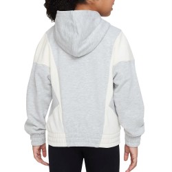 Nike Sportswear Full Zip Hoodie Light Grey Kids