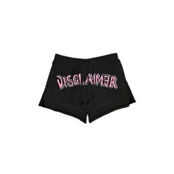 Disclaimer Shorts Black Press Pink 23EDS53525