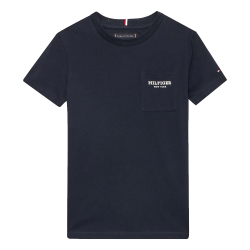 Tommy Hilfiger Essential Pocket T-Shirt Desert Sky Junior KB0KB08354-DW5