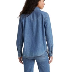 Levi's Camicia Jeans Classica Western Blu