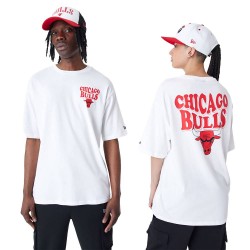 New Era T-shirt Chicago Bulls NBA White