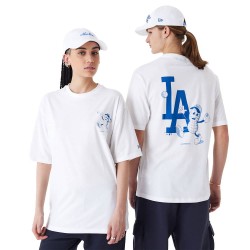 New Era T-shirt LA Dodgers MLB Food White