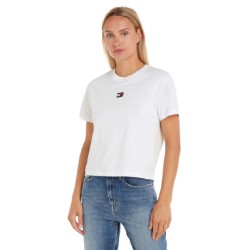 Tommy Hilfiger Jeans T-shirt Badge Logo White