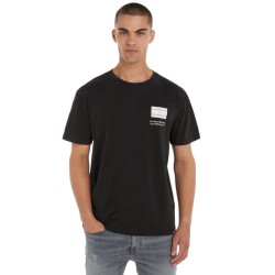 Tommy Hilfiger Jeans T-shirt Flag Black