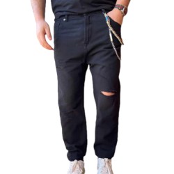 Gianni Lupo Jeans Mike Carrot Black