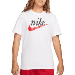 Nike T-shirt Logo Red White