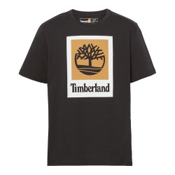 copy of Timberland T-shirt Logo Stack White
