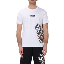 Disclaimer T-shirt Tiger Graffiti White