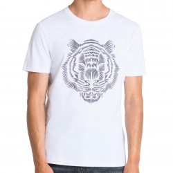 Antony Morato tiger t-Shirt white MMKS02061-FA100227-1000
