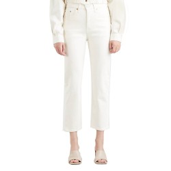 Levi's 501 Crop Jeans Blitch Natural White 36200-0228