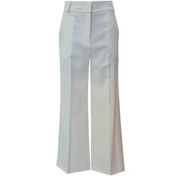 Maryley Pinces Classic Pants White